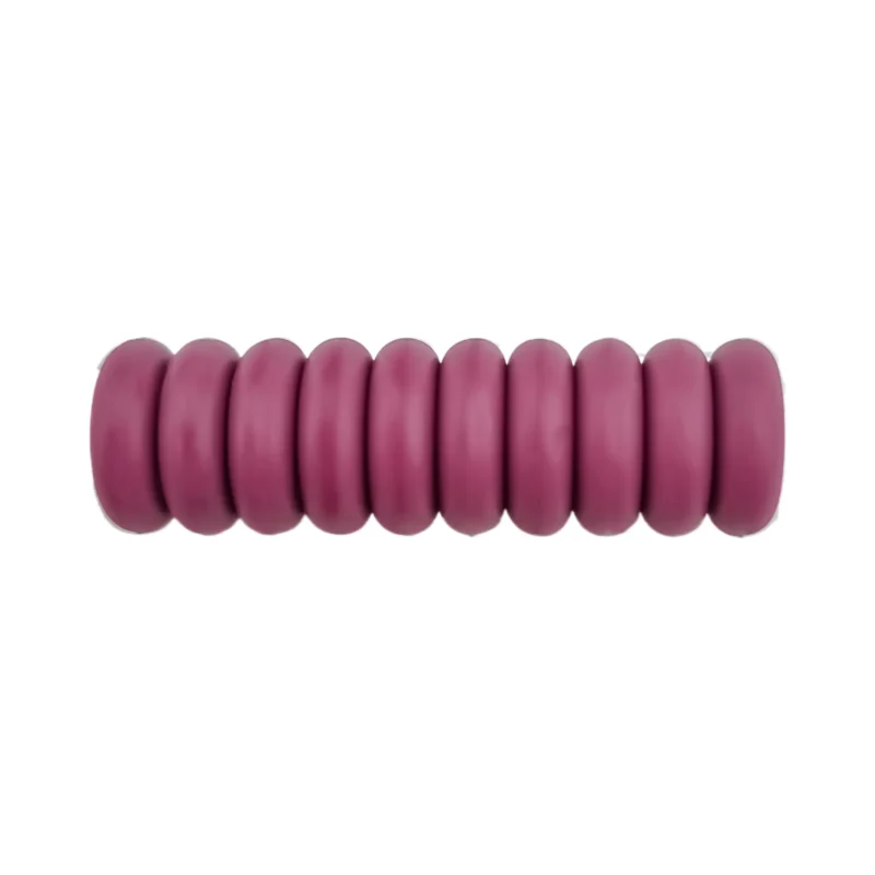 Silikonperlen - Mini Abacus - 12 x 4 mm - Cerise
