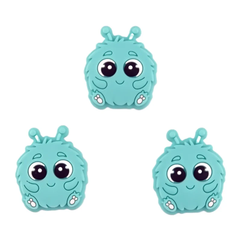 Silicone Bead - Fluffy Monster - Aruba