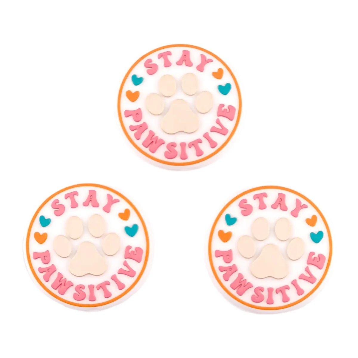 Variant: Stay Pawsitive Gemaakt van BPA-vrij siliconen. Volledig chemisch veilig getest volgens EN-71, 100% kind veilig. Voor meer informatie over het gebruik, lees onderaan de pagina. Jootjes Haakcadeautjes