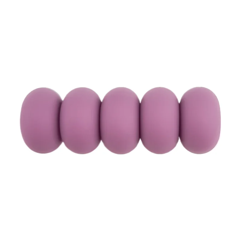 Dit setje bevat alle benodigdheden voor het kunnen maken van een zelfgemaakte Engelen hanger - Mauve met siliconen kralen. Jootjes Haakcadeautjes