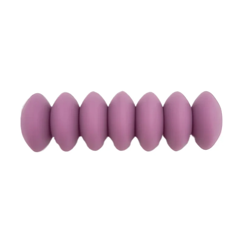 Silikonperlen - Oval - 12 mm - Mauve