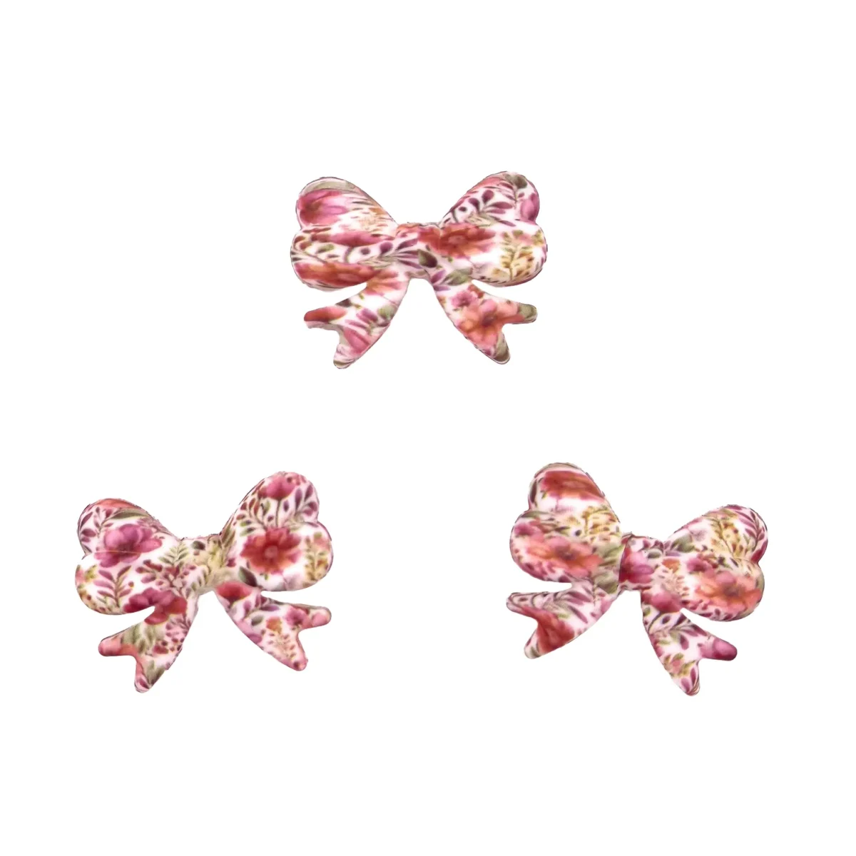 Code couleur : Poppy Print Type : Bow
Taille : 16 x 26 mm
Matériau : Silicone, sans BPA, sans phtalate, sans PVC, sans cadmium
Certifié : CE et EN-71 Jootjes Haakcadeautjes