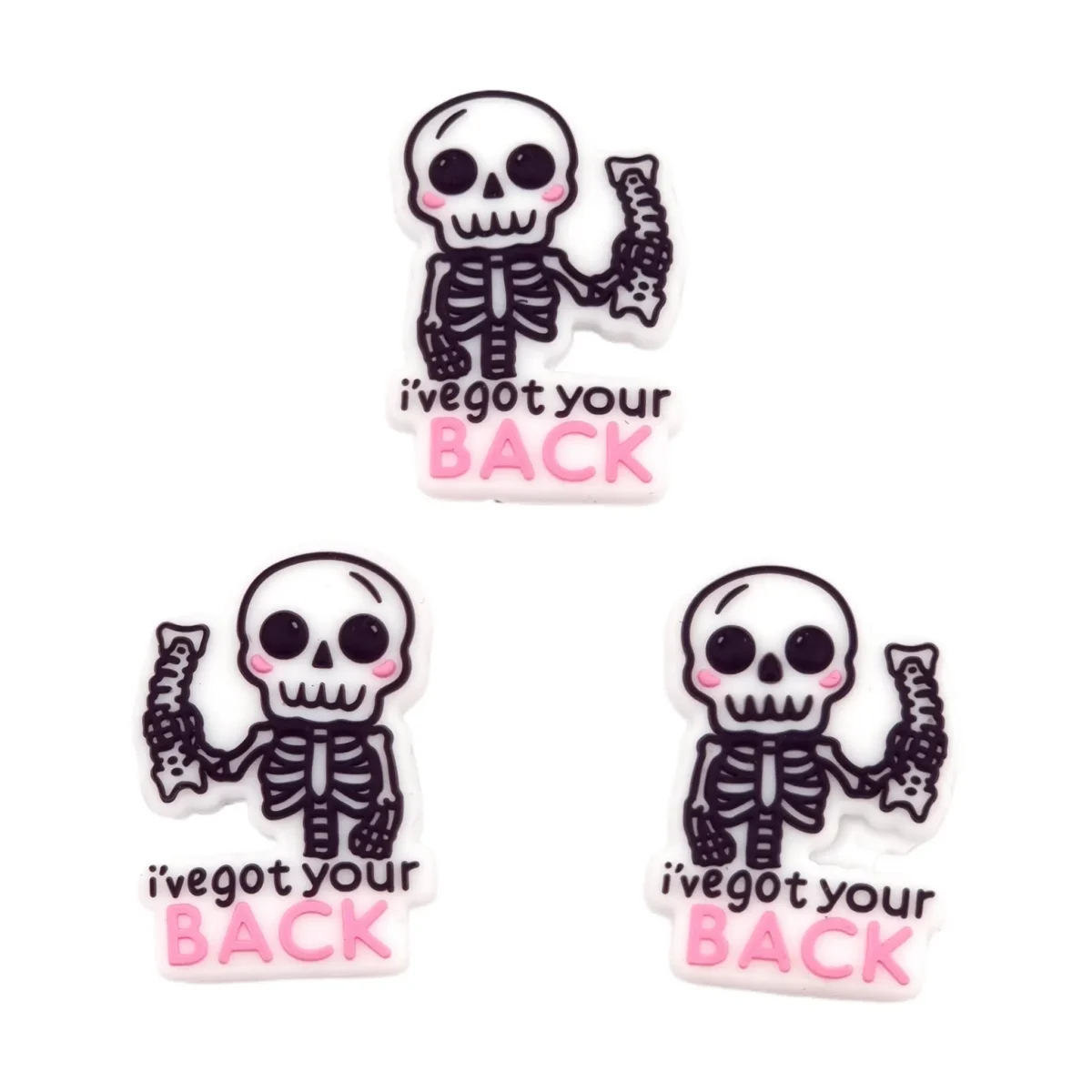 Variant: I've Got Your Back Gemaakt van BPA-vrij siliconen. Volledig chemisch veilig getest volgens EN-71, 100% kind veilig. Voor meer informatie over het gebruik, lees onderaan de pagina. Jootjes Haakcadeautjes
