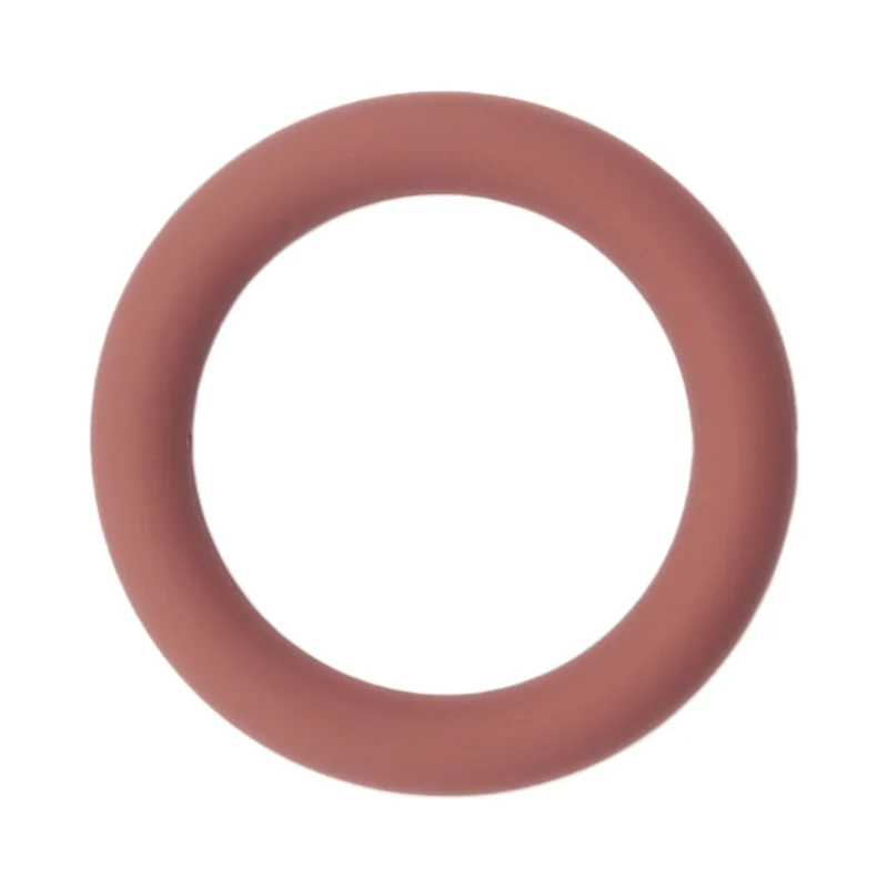 Siliconen ring - Doorrijgbaar - 7 cm - Dark Rose
