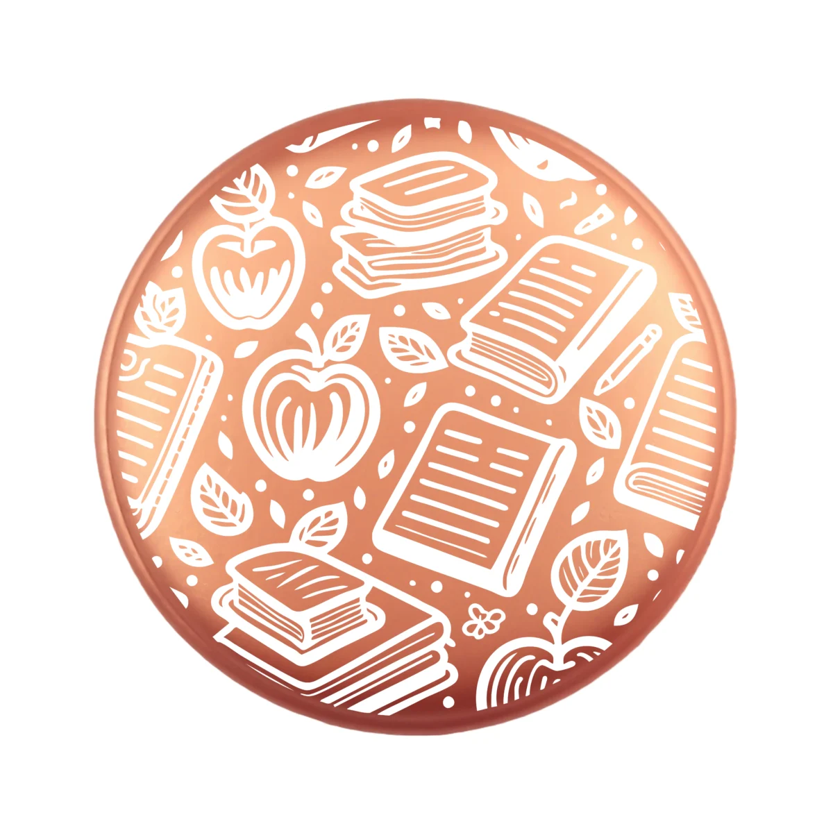 <ul> <li>Gravering: De Beste Meester Ter Wereld</li> <li>Wensmuntje van 30 mm - Uniek Design! - Design geregistreerd</li> <li>Speciale Custom made siliconen kralen</li> <li>Deze kralen worden gemaakt met een speciale unieke productietechniek!</li> <li>Meerdere Nugget kleuren te kiezen.</li> <li>Gat van boven naar beneden</li> <li>Hoge kwaliteit baby veilig siliconen</li> <li>Veilig volgens EN-71 chemische testen!</li> </ul> Perfect voor het gebruik op onze wijnstoppers, sleutelhangers, flesopeners, jashangers, notitieboekjes en meer. Jootjes Haakcadeautjes