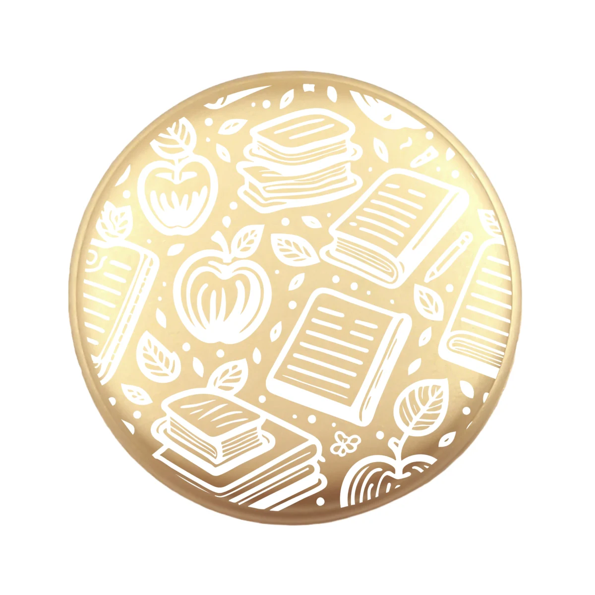 <ul> <li>Gravering: De Beste Meester Ter Wereld</li> <li>Wensmuntje van 30 mm - Uniek Design! - Design geregistreerd</li> <li>Speciale Custom made siliconen kralen</li> <li>Deze kralen worden gemaakt met een speciale unieke productietechniek!</li> <li>Meerdere Nugget kleuren te kiezen.</li> <li>Gat van boven naar beneden</li> <li>Hoge kwaliteit baby veilig siliconen</li> <li>Veilig volgens EN-71 chemische testen!</li> </ul> Perfect voor het gebruik op onze wijnstoppers, sleutelhangers, flesopeners, jashangers, notitieboekjes en meer. Jootjes Haakcadeautjes
