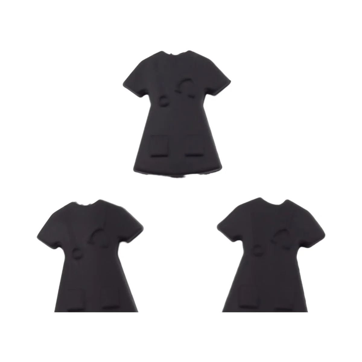 Kleurcode: Zwart - Type: Siliconen kralen Verpleegsters - Uniform Klein Zwart - Verkocht per stuk - BPA-, Ftalaten-, Lood-, PVC- en Gif-vrij - Geschikt voor CE-gecertificeerd eindproduct - Medische kwaliteit siliconen kralen - Koelbaar in de koelkast - Vaatwasser bestendig Jootjes Haakcadeautjes