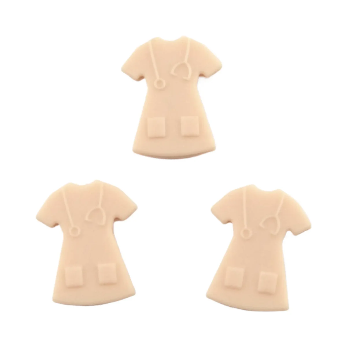 Kleurcode: Old Lace - Type: Siliconen kralen Verpleegsters - Uniform Klein Old Lace - Verkocht per stuk - BPA-, Ftalaten-, Lood-, PVC- en Gif-vrij - Geschikt voor CE-gecertificeerd eindproduct - Medische kwaliteit siliconen kralen - Koelbaar in de koelkast - Vaatwasser bestendig Jootjes Haakcadeautjes
