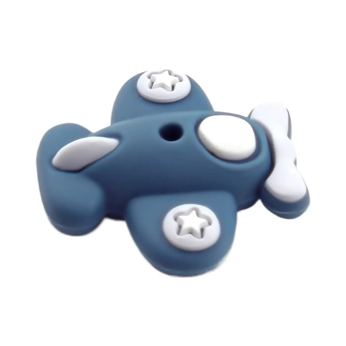 Kleurcode: Vergrijsd Petrol - Ijsgrijs - Type: Siliconen kralen 3D Vliegtuig - Formaat: circa 2x3 cm - Verkocht per stuk - BPA-, Ftalaten-, Lood-, PVC- en Gif-vrij - CE-gecertificeerd - Medische kwaliteit siliconen kralen - Koelbaar in de koelkast - Vaatwasser bestendig Jootjes Haakcadeautjes