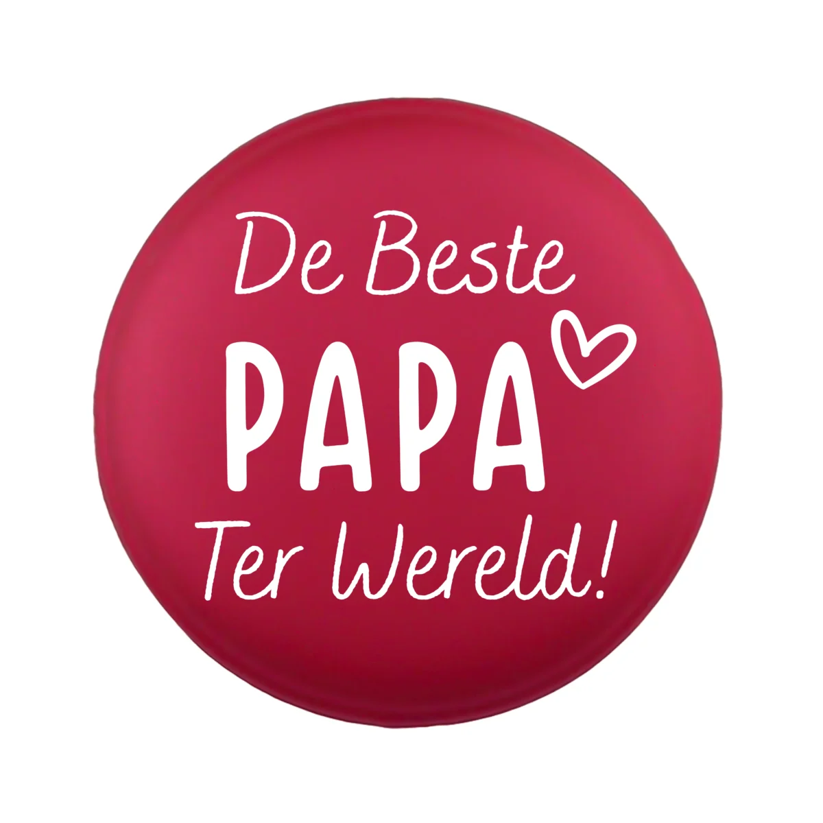 <ul> <li>Gravering: De Beste Papa Ter Wereld</li> <li>Wensmuntje van 30 mm - Uniek Design! - Design geregistreerd</li> <li>Speciale Custom made siliconen kralen</li> <li>Deze kralen worden gemaakt met een speciale unieke productietechniek!</li> <li>Meerdere Nugget kleuren te kiezen.</li> <li>Gat van boven naar beneden</li> <li>Hoge kwaliteit baby veilig siliconen</li> <li>Veilig volgens EN-71 chemische testen!</li> </ul> Perfect voor het gebruik op onze wijnstoppers, sleutelhangers, flesopeners, jashangers, notitieboekjes en meer. Jootjes Haakcadeautjes