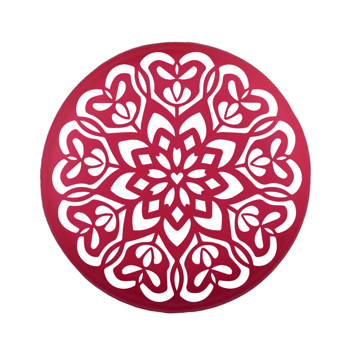 <ul> <li>Gravering: Mama Mandala</li> <li>Wensmuntje van 30 mm - Uniek Design! - Design geregistreerd</li> <li>Speciale Custom made siliconen kralen</li> <li>Deze kralen worden gemaakt met een speciale unieke productietechniek!</li> <li>Meerdere Nugget kleuren te kiezen.</li> <li>Gat van boven naar beneden</li> <li>Hoge kwaliteit baby veilig siliconen</li> <li>Veilig volgens EN-71 chemische testen!</li> </ul> Perfect voor het gebruik op onze wijnstoppers, sleutelhangers, flesopeners, jashangers, notitieboekjes en meer. Jootjes Haakcadeautjes