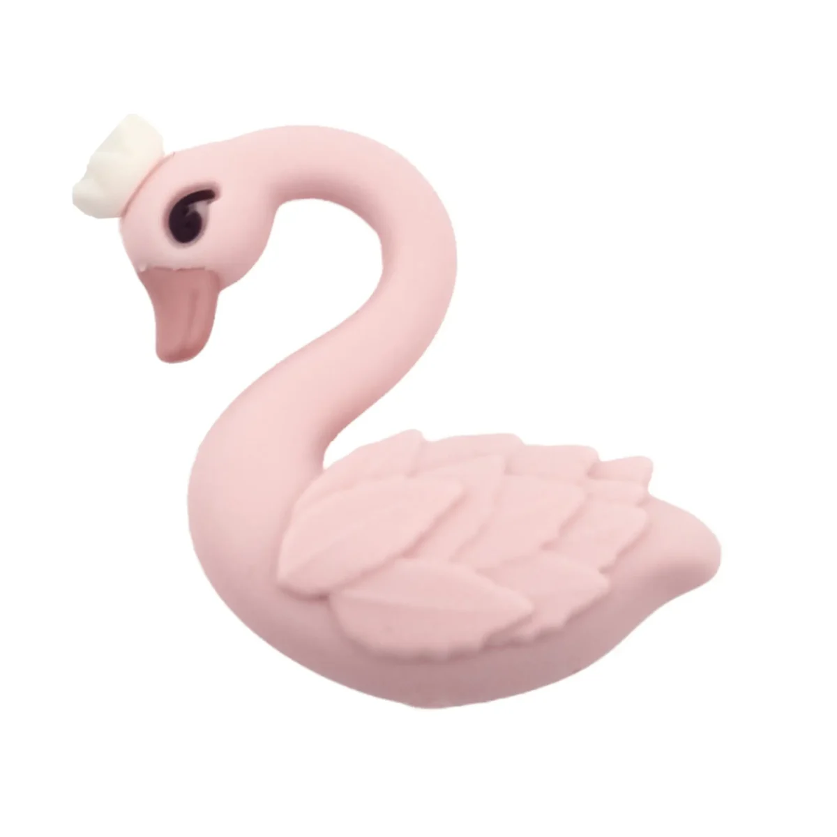 Kleurcode: Bloesem Formaat: 4 x 3,5 x 2 cm (h x l x b). Het rijgbare deel is 1,5 cm. Verkocht per stuk Jootjes Haakcadeautjes