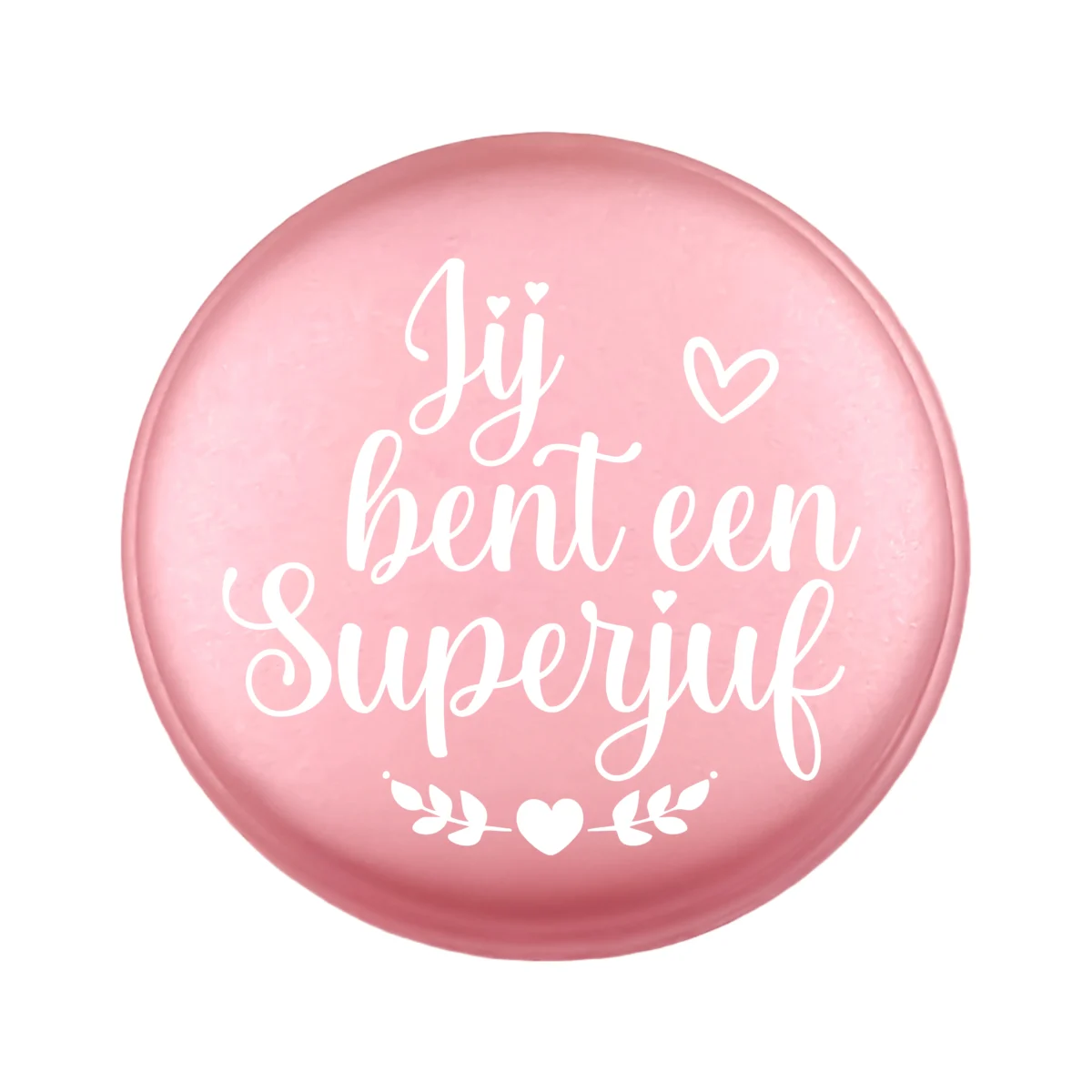<ul> <li>Gravering: Superjuf</li> <li>Wensmuntje van 30 mm - Uniek Design! - Design geregistreerd</li> <li>Speciale Custom made siliconen kralen</li> <li>Deze kralen worden gemaakt met een speciale unieke productietechniek!</li> <li>Meerdere Nugget kleuren te kiezen.</li> <li>Gat van boven naar beneden</li> <li>Hoge kwaliteit baby veilig siliconen</li> <li>Veilig volgens EN-71 chemische testen!</li> </ul> Perfect voor het gebruik op onze wijnstoppers, sleutelhangers, flesopeners, jashangers, notitieboekjes en meer. Jootjes Haakcadeautjes