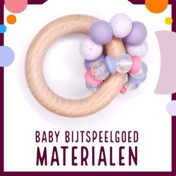 Siliconen kralen bpa vrij baby bijtspeelgoed materialen